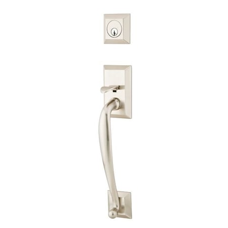 Emtek Satin Nickel Handleset 4413STUUS15LH 4413STUUS15LH